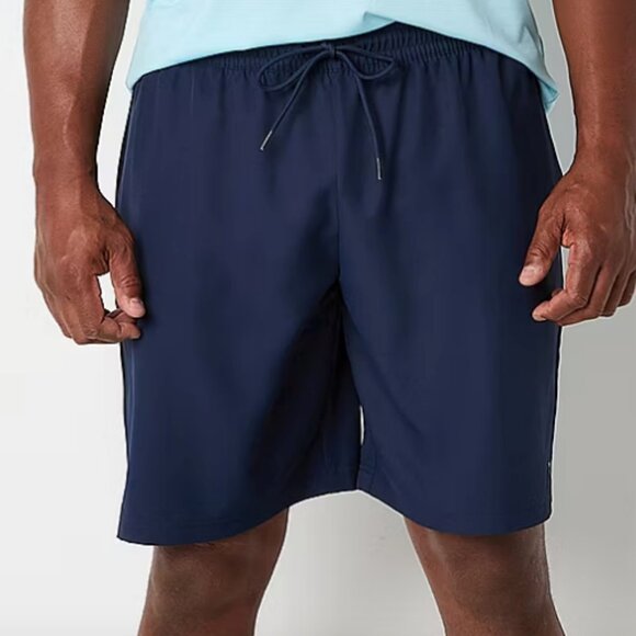 Xersion Mens 9" Big and Tall Workout Shorts, Navy Sz 6XL 925429 - Picture 3 of 3